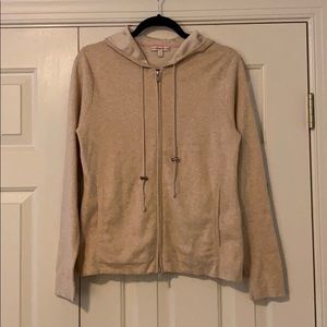 Peter Millar Cotton Hooded Full Zip